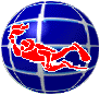 PADI logo diver in world